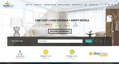 Desktop Screenshot of intellistayhotels.com